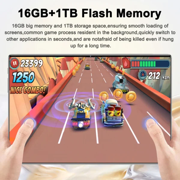A0ee82fd38c6a49b8b098782b5a83ba3bR.webp 2025 5G New Tablet Android 10.36inch 16GB RAM 1TB ROM Tablets PC 12000mAh 10-core Android 13.0 16MP 32MP WIFI Bluetooth Network
