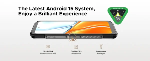 A2b9ba50cf73143de8acb681b474f44744.webp DOOGEE Blade20 Turbo 5G Rugged Phone Gemini Al 6.6'' Screen 10300mAh Battery 8GB 256GB 50MP Camera Android 15 NFC Mobile Phone