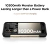 A426e3cf380e34a1993914e694c0e01e0W.webp DOOGEE Blade20 Turbo 5G Rugged Phone Gemini Al 6.6'' Screen 10300mAh Battery 8GB 256GB 50MP Camera Android 15 NFC Mobile Phone