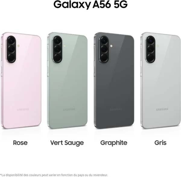 Samsung Galaxy A56 5G Smartphone Exynos 1580 6.7" Super AMOLED 120Hz Display 50MP Camera 5000mAh Battery Cellphone Middle East