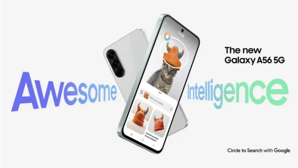 Samsung Galaxy A56 5G Smartphone Exynos 1580 6.7" Super AMOLED 120Hz Display 50MP Camera 5000mAh Battery Cellphone Middle East