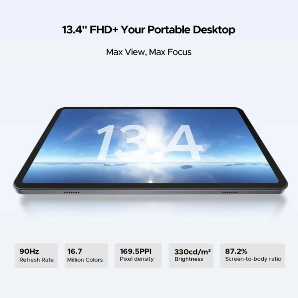 A61899f9c678d4230b61d0e0e65c86124h.webp DOOGEE Tab G6 Max Tablet Android 16 32GB+256GGB 13.4'' 90Hz Display 11000mAh Battery 7.7mm Ultra-thin UNISOC T7280 Widevine L1