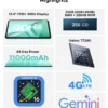 A6e752c34112f4d0691f5ee6f3d4fa006k.webp DOOGEE Tab G6 Max Tablet Android 16 32GB+256GGB 13.4'' 90Hz Display 11000mAh Battery 7.7mm Ultra-thin UNISOC T7280 Widevine L1