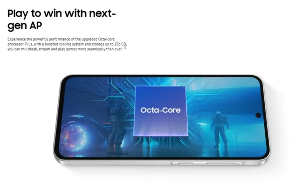Samsung Galaxy A56 5G Smartphone Exynos 1580 6.7" Super AMOLED 120Hz Display 50MP Camera 5000mAh Battery Cellphone Middle East
