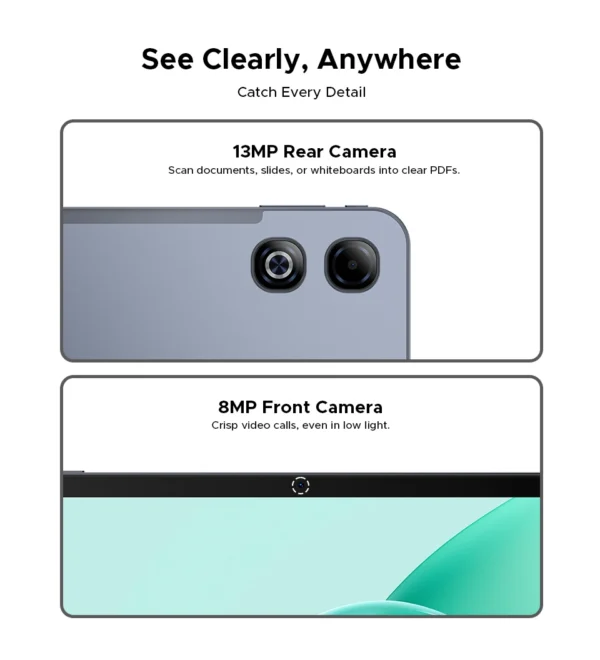 A921aff8daa0248d49bbee7c3fe57869fW.webp DOOGEE Tab G6 Max Tablet Android 16 32GB+256GGB 13.4'' 90Hz Display 11000mAh Battery 7.7mm Ultra-thin UNISOC T7280 Widevine L1