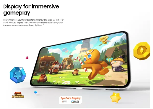 Samsung Galaxy A56 5G Smartphone Exynos 1580 6.7" Super AMOLED 120Hz Display 50MP Camera 5000mAh Battery Cellphone Middle East