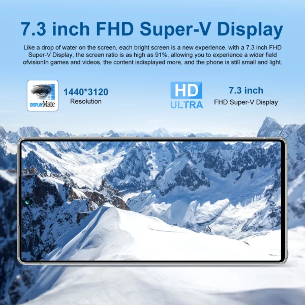 H6dfece670b32472c9ef9de29ccc391663.webp Hot Selling 5G Global Big Screen S25 Ultra 16+1TB Android 14 Smartphone 7.3 Inch S-pen Telephone S25 Ultra Mobile Phones