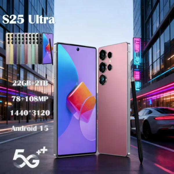 H8ae27b9cbc2e41d5b4ae13d715711cd8o-1.webp 22GB+2TB Large Memory S25 Ultra Smartphones Best Selling Android 15 Cell Phone Cheap 7.3 Inch S25 ultra Smart Mobile Phone