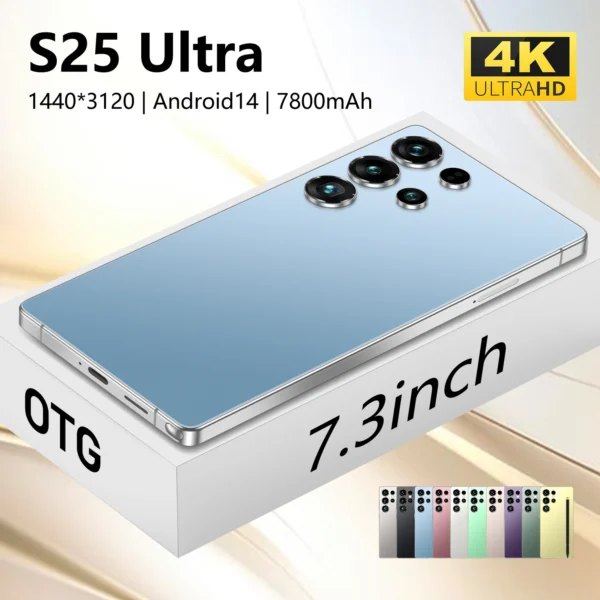 H8fc89003ed874ad399b4fdaaa0e5cd0db.webp 22G+2TB Factory Price 2025 NEW S25 Ultra Smartphone HD Screen Unlocked Phones Dual-SIMdual-standby Global 5G Cell Phones