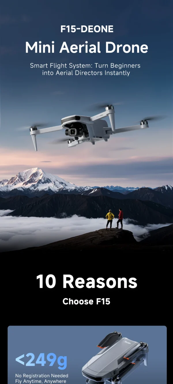New F15 Drone 3-Axis Dual Camera 2km Professional Long Distance Brushless Motor With Obstacle Avoidance GPS 5G WIFI Rc Dron