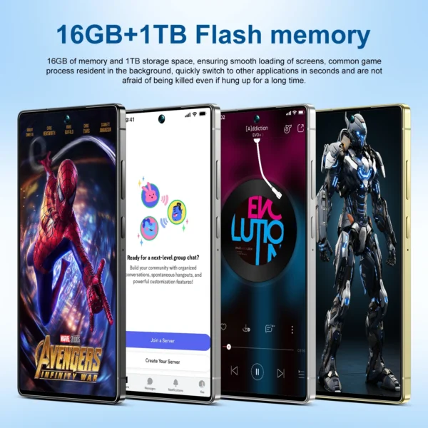 He3ec684cae26470d95ec8858d5c3fe34J.webp Hot Selling 5G Global Big Screen S25 Ultra 16+1TB Android 14 Smartphone 7.3 Inch S-pen Telephone S25 Ultra Mobile Phones