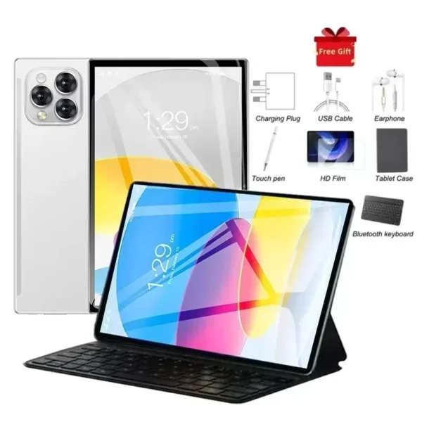 2025 NEW Pad 15 Pro Tablet Android 14 22GB+2TB 20000mAh Snapdragon 888 Original Tablets PC 5G Dual SIM Card WIFI HD 4K Mi Tab