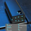 S08819c32e9354ddeb21bc2150f0cd4f0F.webp Travel Power Bank 50000mAh With 5 Outputs & 2 input High Capacity External Battery Bank for iPhone Samsung Galaxy