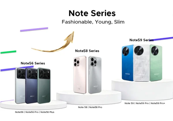 S08db62aeeaed484f8848381b8d679be7m.webp DOOGEE Note56 Plus Smartphone Android 16 48GB+256GB 6150mAh Large Battery 6.56'' 90Hz Display UNISOC T7225 50MP Camera NFC