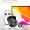 QCY MeloBuds Pro Adaptive Hybrid Active Noise Cancelling Wireless Earbuds 46dB Bluetooth 5.3 LDAC Hi-Res Audio 34H Earphones