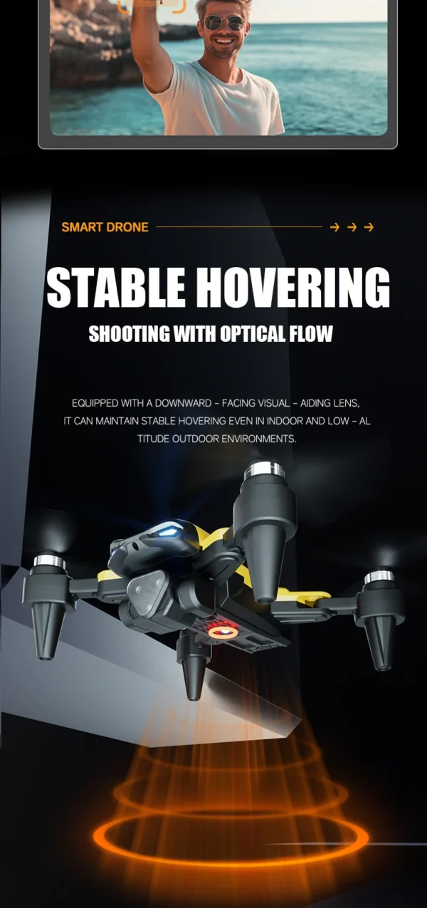 S191ba0bec39b4efdb609c6aa3b063ed1G.webp M5 Drone Professional 8K With Wide Angle Three Camera Obstacle Avoidance GPS 5G Optical Flow Positioning Brushless Rc Quadcopter