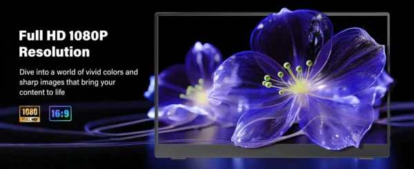 S19bff0bb79474d73a554f66cffcfef2dK.webp UPERFECT 15.6 Inch Touch Portable Monitor Gaming 1920*1080P 300cd/m2 Extended Pc Display For TV Laptop Second Screen XBox PS4/ 5