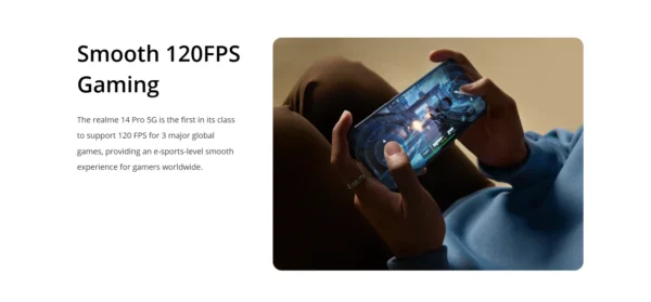 Global Version Realme 14 Pro 5g Smartphone 5g Processor Dimensity 7300 Energy Chipset Sony Imx882 Camera with Ois Screen