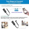 S1bbf412ddae842fd81a91c7acdc89e09v.webp 4KHD mini WiFi camera with remote viewing, mobile detection and other functions, home DIY nanny style wireless HD camera