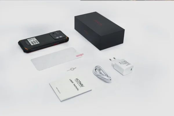 S1e86128307be4237be68d4dae8a3eda1D.webp HOTWAV Cyber 13 Rugged Phone 10800mAh Massive Battery 8GB 128GB Smartphone 150LM Flashlight 6.6'' HD+ 64MP Android 14 Cellphone