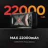 DOOGEE V Max Plus 5G Rugged Phone 6.58" Dimensity 7050 16GB+512GB 200MP Camera 22000mAh Large Battery Lighting Effect Phone