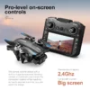 2025 NEW D5 Drones 4K HD Professional Remote Control Helicopter Plane RC Dron With Screen obstacle avoidance FPV Quadcopter Toys