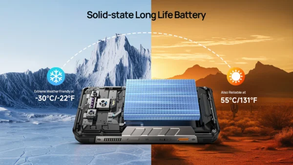 S26929222de424f93b2bd3f57461b151eT.webp 【World Premiere】Ulefone Armor 34 5G AI Rugged Phone 25500mAh Up to 32GB+512GB 120Hz 6.95" NFC Android 15 Smartphon