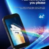 S2e422acc5aaa46929c74fff8c9a449fdZ.webp 2025 New SERVO KING8000 Mini Smartphone Android 4G LTE Global GPS 3" Display 5MP Camera WIFI Small Mobile Phones 2000mAh Battery