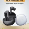 QCY MeloBuds Pro Adaptive Hybrid Active Noise Cancelling Wireless Earbuds 46dB Bluetooth 5.3 LDAC Hi-Res Audio 34H Earphones