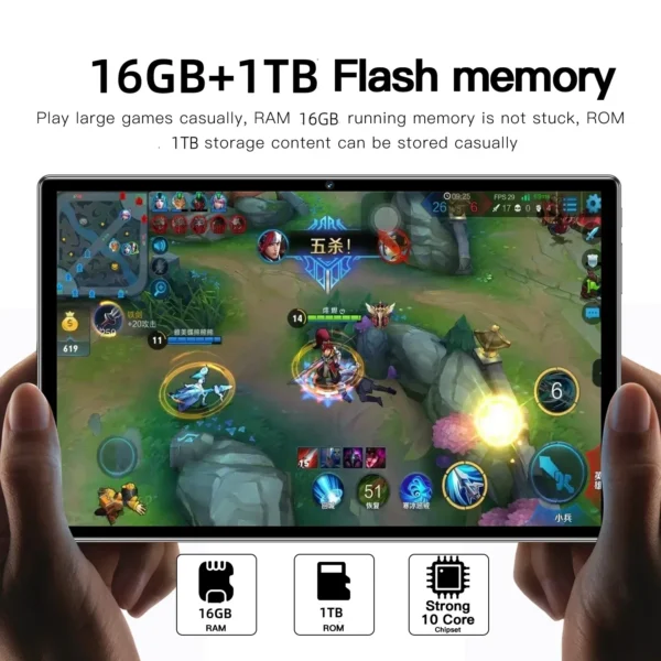 2025 NEW Pad 15 Pro Tablet Android 14 22GB+2TB 20000mAh Snapdragon 888 Original Tablets PC 5G Dual SIM Card WIFI HD 4K Mi Tab