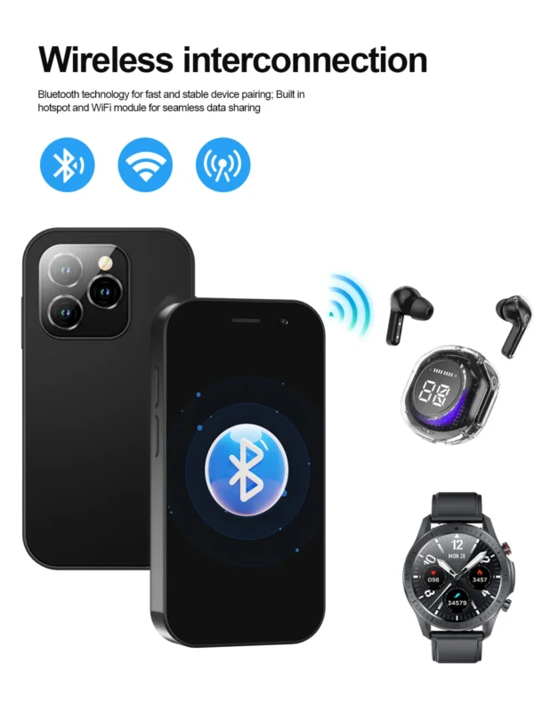 S342a10e921ee4401a53f1eaa753dd4dfM.webp 2025 New SERVO KING8000 Mini Smartphone Android 4G LTE Global GPS 3" Display 5MP Camera WIFI Small Mobile Phones 2000mAh Battery