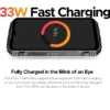 DOOGEE V Max Plus 5G Rugged Phone 6.58" Dimensity 7050 16GB+512GB 200MP Camera 22000mAh Large Battery Lighting Effect Phone