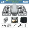 S365955fcbbcf4e99960bd33665ba3f7ex.webp S161Max Drone 8K Professional Dual Camera Brushless Motor Optical Flow Hovering Folding Quadcopter S161 Max 4K RC Dron Toys