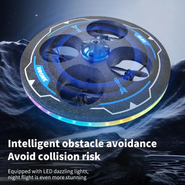 S36cb5f4a755b4488a893e2f8954f51f4j.webp Drone with Camera Foam UAV Ufo Intelligent Obstacle Avoidance Aerial Aircraft Mini RC Helicopter Dron Toys for Kids Christmas