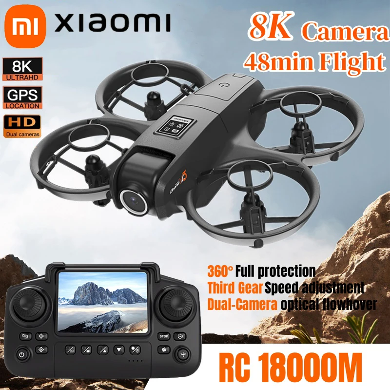 Xiaomi YT3 Drone 8K 5G GPS Professional HD Aerial Photography Remote Control Aircraft HD Dual Camera Quadcopter Toy 2025 NEW