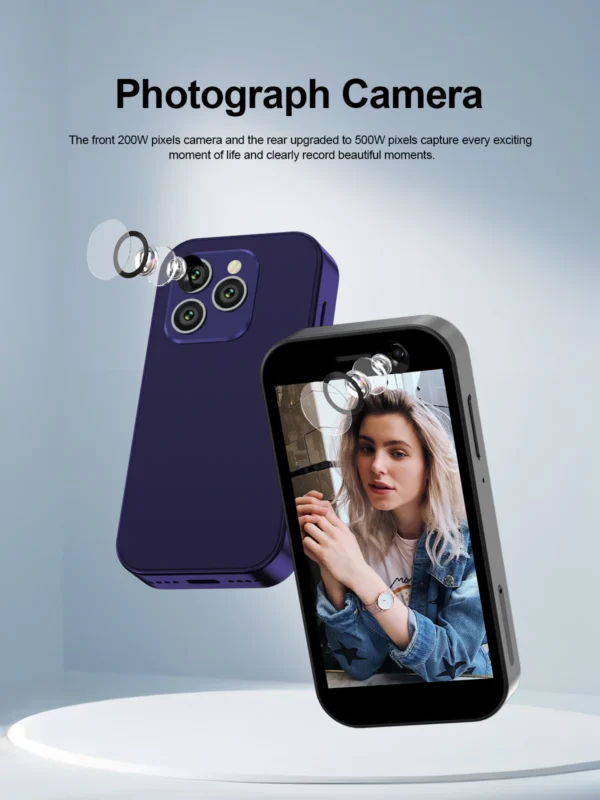 S3c5421221050448cb03b446d985a0183l.webp 2025 New SERVO KING8000 Mini Smartphone Android 4G LTE Global GPS 3" Display 5MP Camera WIFI Small Mobile Phones 2000mAh Battery