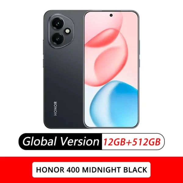S3d9be58d26bb4a7e9f9f47640cdb97b4H.webp Honor 400 - Snapdragon 7 Gen 3, AMOLED 120Hz, 6000 mah,200MP + 50 MP AI Super Camera, 6.55 inches Smartphone