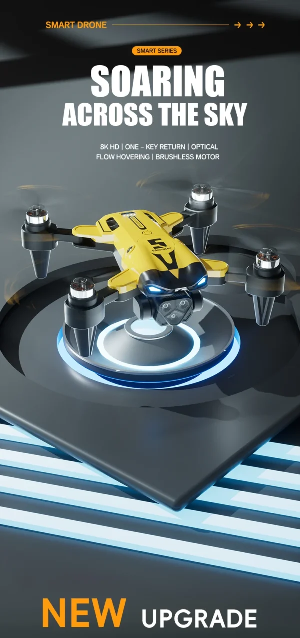 S3fb0c56415f64e489492f92284db70d3H.webp M5 Drone Professional 8K With Wide Angle Three Camera Obstacle Avoidance GPS 5G Optical Flow Positioning Brushless Rc Quadcopter