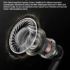 QCY MeloBuds Pro Adaptive Hybrid Active Noise Cancelling Wireless Earbuds 46dB Bluetooth 5.3 LDAC Hi-Res Audio 34H Earphones