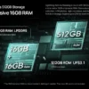 S48e93c15486d49c1b0c9f0aad8cdfda5L.webp 【World Premiere】Ulefone Armor 34 5G AI Rugged Phone 25500mAh Up to 32GB+512GB 120Hz 6.95" NFC Android 15 Smartphon