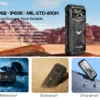 DOOGEE V Max Plus 5G Rugged Phone 6.58" Dimensity 7050 16GB+512GB 200MP Camera 22000mAh Large Battery Lighting Effect Phone