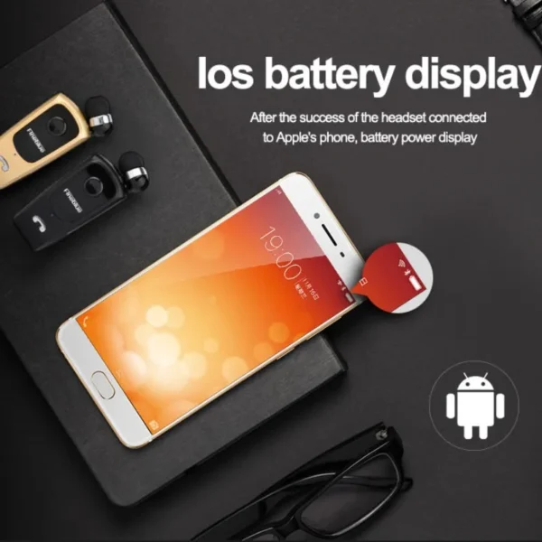 S4ccada1ceb564785b41425433c5761d19.webp Fineblue F920 Wireless Earphone Bluetooth Headset Ears in Lotus with Wire Clip Earphones Handsfree Earbuds Retractable Headphone