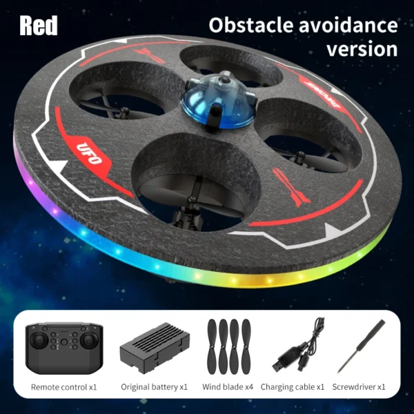 S4e0dc6a8e351434ebd439bdf95a138aa7.webp Drone with Camera Foam UAV Ufo Intelligent Obstacle Avoidance Aerial Aircraft Mini RC Helicopter Dron Toys for Kids Christmas