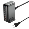 600W Gan Fast Charge 3.0 USB Type C Charger 8-Port 5C3A PD Mobile Tablet Fast Charger for Phone Convenient Carry