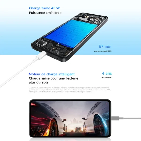 S507605926f884feb89548641a713e63aY.webp Xiaomi Redmi Note 14 5G, NFC, smartphone, MediaTek Dimensity 7025-Ultra, screen AMOLED, inches, 120Hz, Al 108 MP camera system with OlS,Charger Not Included