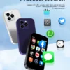 S5398b590cb4043b9a0e78d59c145bf76T.webp 2025 New SERVO KING8000 Mini Smartphone Android 4G LTE Global GPS 3" Display 5MP Camera WIFI Small Mobile Phones 2000mAh Battery