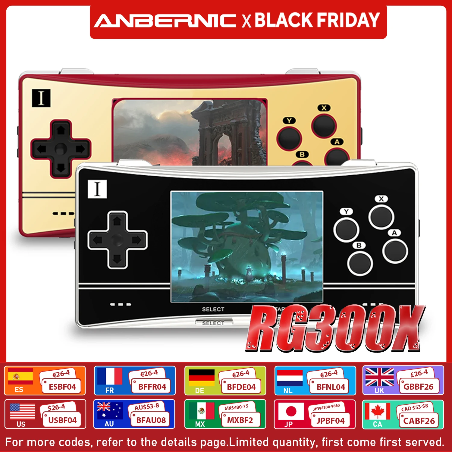 S553513cc632744f69082974ca5c7b616s.webp New Anbernic RG300X Retro Portable Game Console Min Video Game Player For Games Support HD Out Built In 5000 Games Kids Gift