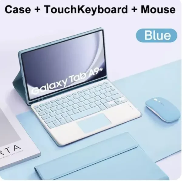 S59da043ef0244a57badd53a937e525ec4.webp Tablets Keyboard Case for Samsung Galaxy Tab A9 Plus 11 inch Detachable Keyboard Case For Samsung Tab A9+ SM-X210N/X216B Funda