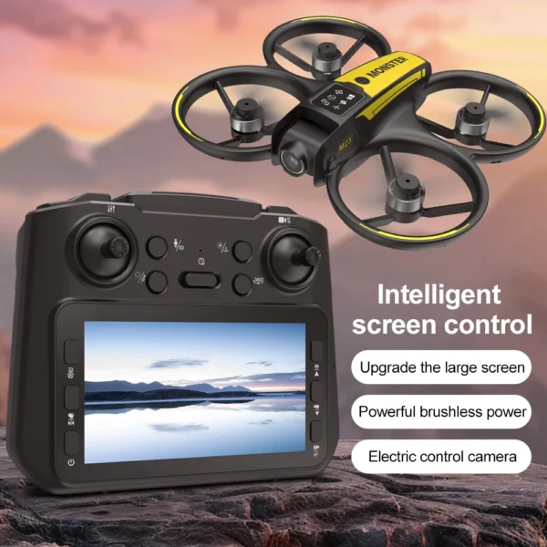 S5b25f8851ae3413ebc35bb182ca16cd7P.webp New type of drone, aerial photography without screen control, dual-camera optical flow, intelligent positioning