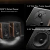 S5b27c49fbe3048528928c1fca5b16276P.webp AIYIMA S700 Active Bookshelf Speakers 120W Bluetooth Wireless HiFi Sound System Wooden Bookshelf Speaker Audio Output Subwoofer